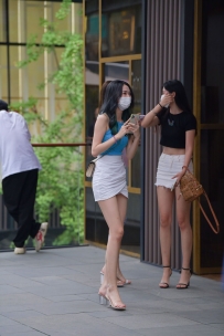 【精选街拍】Vol.3576 高挑靓丽姐妹花 [39P-371MB]