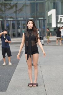 【精选街拍】Vol.3746 黑色系女神 [119P-2.46GB]